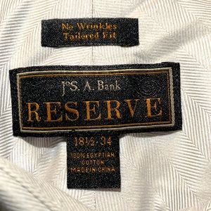 (L) Jos A Bank Reserve Button Down Shirt